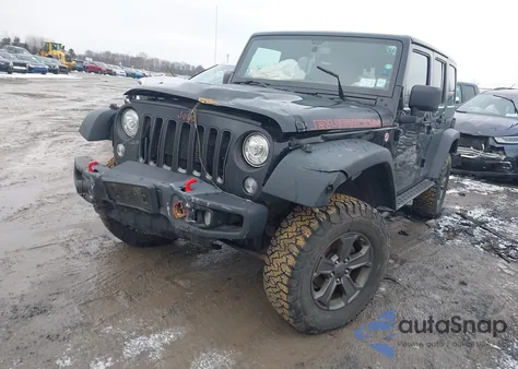 2017 Jeep Wrangler Unlimited Rubicon Recon 4X4 из США, поврежденный, VIN 1C4HJWFG9HL729681